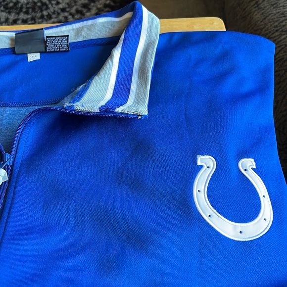 NFL Other - NFL team apparel light jacket size 6X colors are royal white and gray